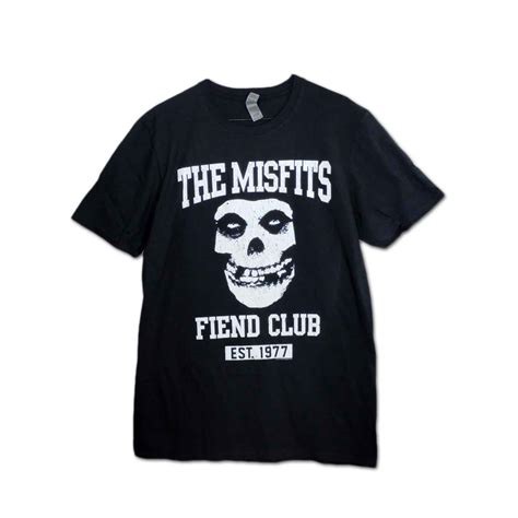 Misfits バンドtシャツ ミスフィッツ Fiend Club Est 1977 バンドtシャツの通販ショップ『tee Merch』