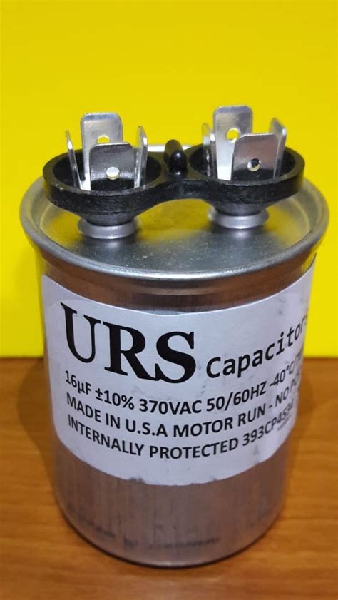 Ct 16uf 370v Capacitor De Trabajo 16 Mfd ± 10 370vac Ngm Uf Envío Gratis