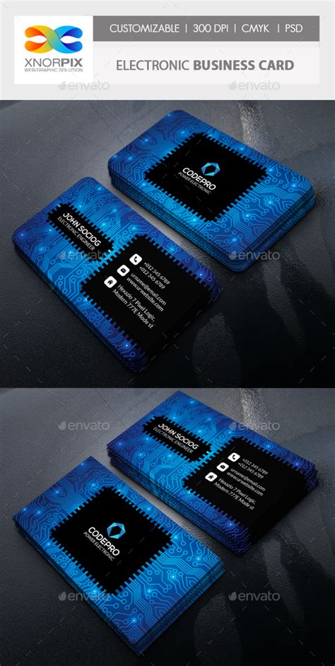 Let us know in the comments, and don't forget to. Electronic Business Card by -axnorpix | GraphicRiver