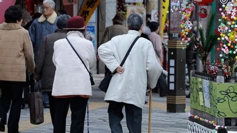 Japan Elderly Overtake Teenagers In Crime Figures BBC News