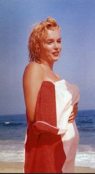 Marilyn Monroe 1958 Pregnant During The Filming Of Some Like It Hot