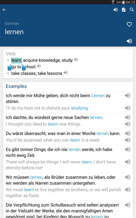 englisch deutsch wörterbuch Übersetzer amazon de apps für android