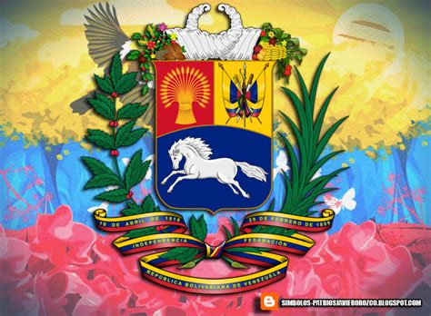 simbolos patrios venezuela escudo nacional de venezuela