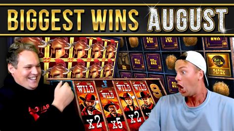 10 Biggest Slot Wins Of August Youtube