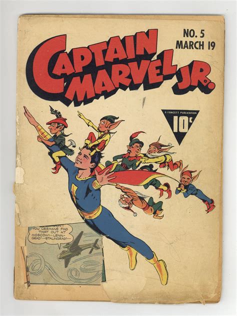 Captain Marvel Jr 1942 1953 Fawcett 5 Pr 05