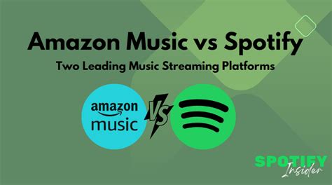 Amazon Music Vs Spotify A Comparison Of Two Leading Music Streaming
