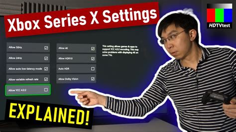 Best Xbox Series X Settings Explained Ycc 422 8 Bit Or 10 Bit