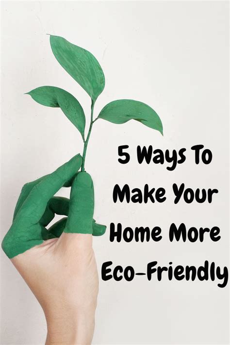 Five Simple Steps You Can Take To Make Your Home More Eco Friendly Shopping Kim