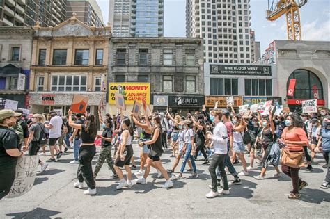 Toronto protest today might have been unsanctioned but thousands still ...