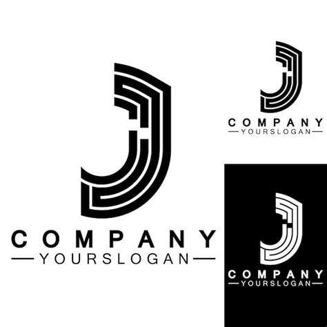 Premium Vector Creative Abstract Monogram Letter J Logo Icon Design