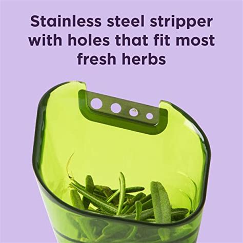Chefn Zipstrip Herb Stripper Updated Design Green Pricepulse