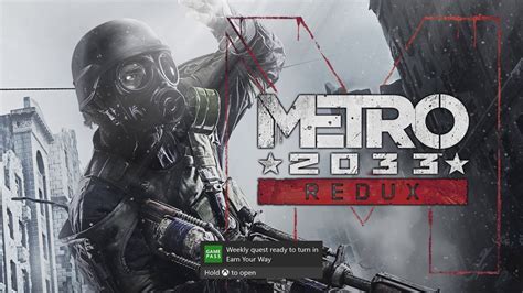 Metro 2033 Redux Full Playthrough Pt 1 No Commentary Youtube