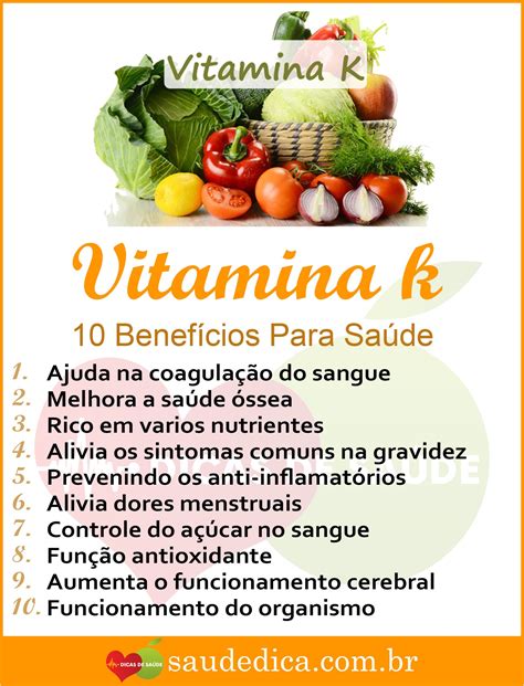 Os 10 Benefícios Da Vitamina K Para Saúde Vitaminak