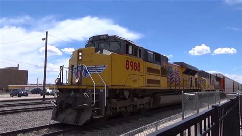 Union Pacific Trains In Cheyenne Yard Cheyenne Yard Crew Changes