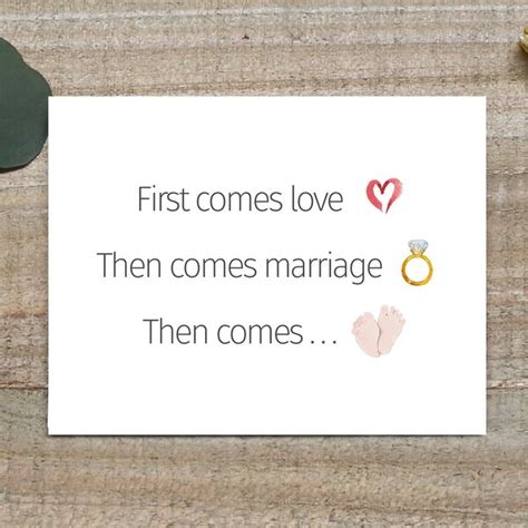 First Comes Love Etsy