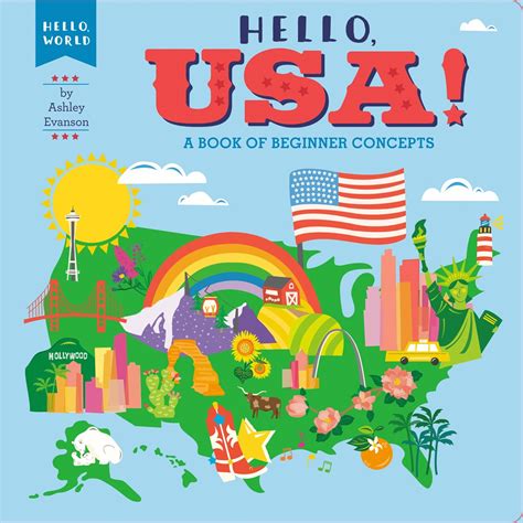 Hello Usa A Book Of Beginner Concepts By Ashley Evanson Goodreads