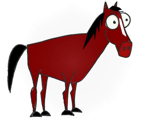My Learn How To Draw Blog How To Draw A Cartoon Horse