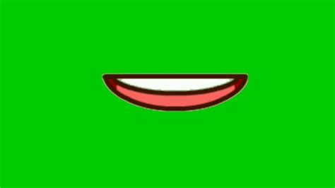 Animasi Mulut Bicara Green Screen Youtube In 2022 Greenscreen