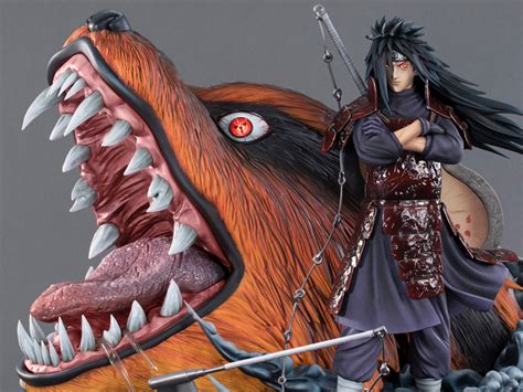 Naruto Shippuden Hqs Plus Madara Uchiha Statue