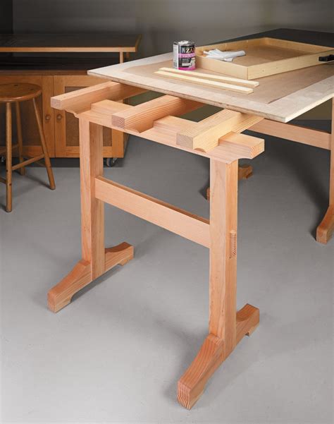 Trestle Sawhorses Woodworking Project Woodsmith Plans