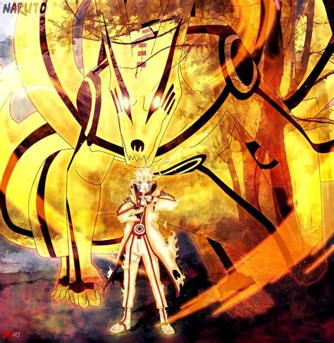 Kurama Nine Tailed Fox Naruto Sage Mode Eyes Draw Harhar