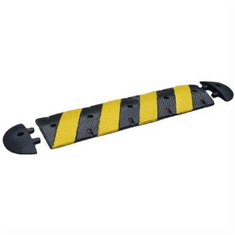 Striped Rubber Speed Bump At Rs 1000meter Rubber Speed Bump In