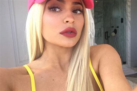 Kylie Jenner Strips Down To Sheer Lace Lingerie And Bares Her Boobs For Yet Another Jaw Dropping
