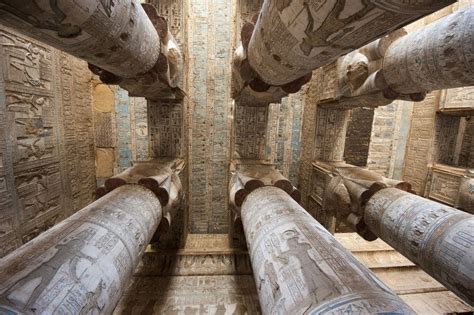 Ancient Egyptian Log Ceilings Axis Decoration Ideas