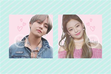 Kim taehyung and kim jennie have been dating for a year. taehyung and jennie requested by @wizardsandwands09