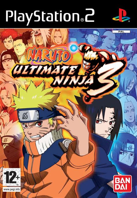 Naruto Narutimate Hero 3 Ps2 Rom And Iso Playstation 2 Game