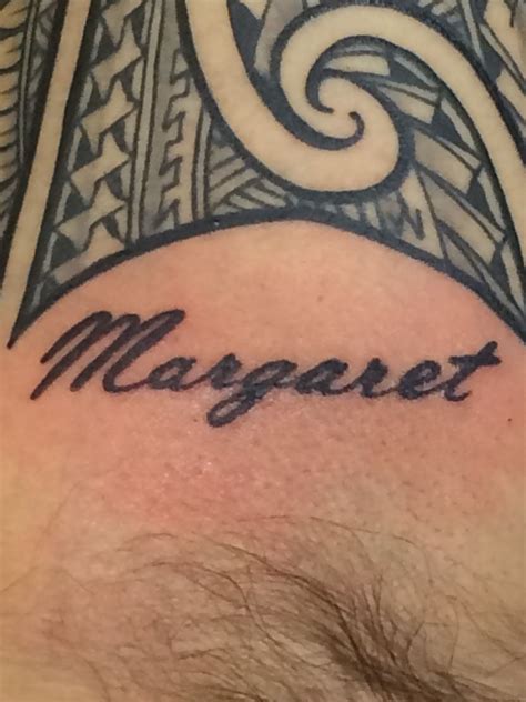 They usually hold symbolic value to the wearer. My name on my husband. I love it 😍 | Tribal tattoos ...