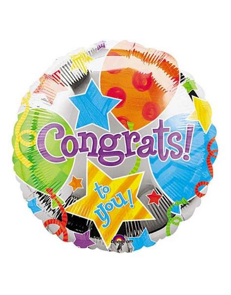 Congratulations Foil Balloon Durban Florist