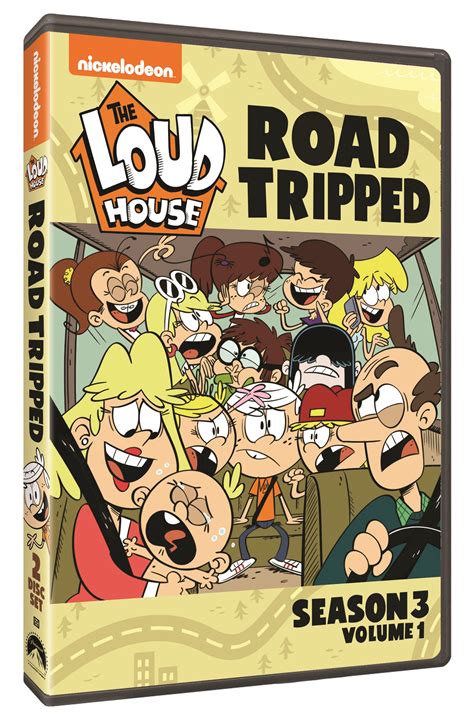The Loud House Road Tripped Season 3 Vol 1 Dvd Best Buy