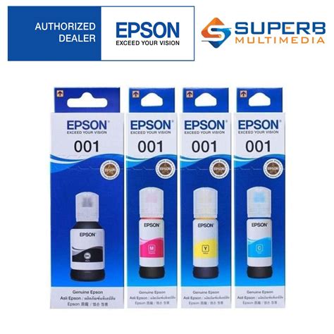 Epson Ink 001 For Printer L4150 L4160 L6160 L6170 L6190