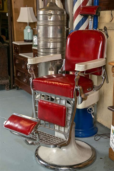 Top ten barber chair reviews. Antique Emil J. Paidar Barber Chair at 1stdibs
