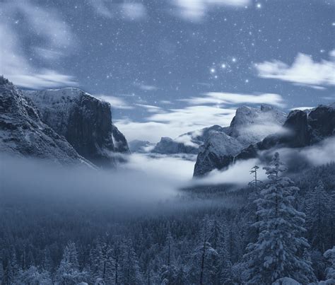 Yosemite Wallpaper Night Images