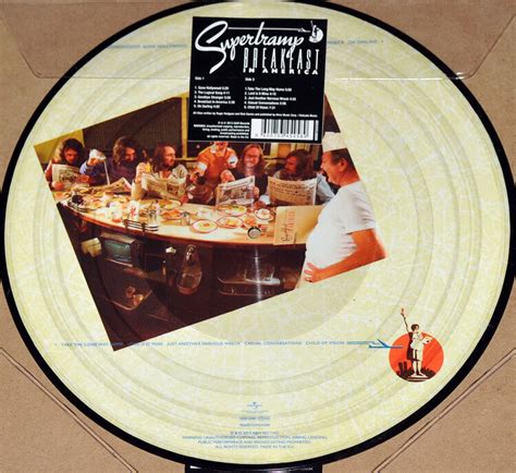 Supertramp Breakfast In America Ltd Vinyl Lp