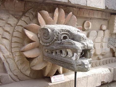 Aztec Snake Sculpture