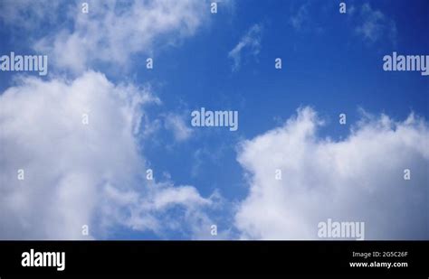 Blue Sky Clouds Time Lapse Stock Video Footage Alamy