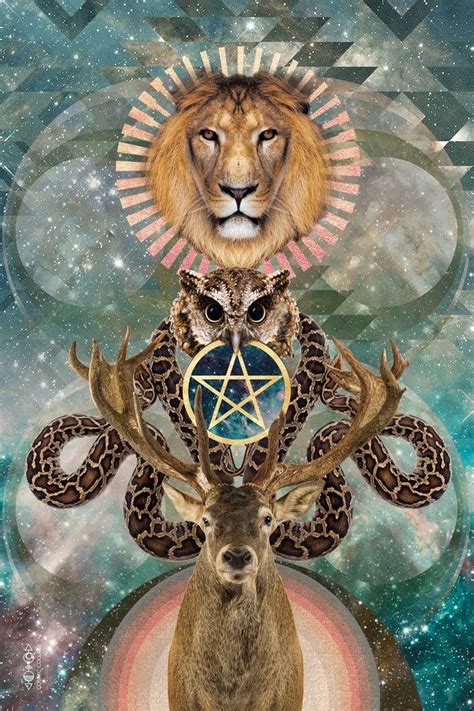 Pin By Heather Heflin On Spirit Animal Art Cosmic Art Lion Spirit