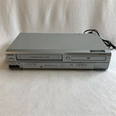 Sanyo Dvw Dvd Vcr Combo Unit Head Vhs Player Recorder No Remote