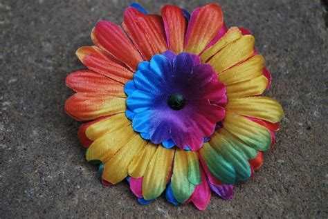 Items Similar To 1 Dozen Tie Dye Flowers On Etsy