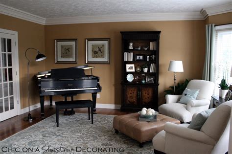 Chic On A Shoestring Decorating Grand Piano Living Room