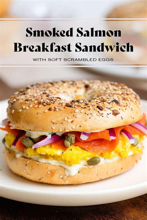 Smoked Salmon Egg Sandwich Recipe In 2023 Salmon Breakfast Smoked