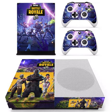 Fortnite Theme Skin Sticker Decal For Xbox One Slim And 2