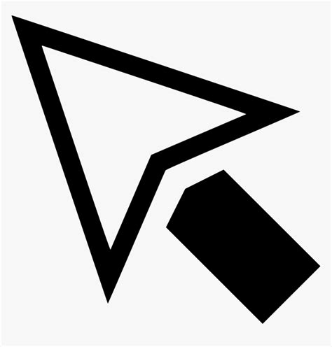 Cursor Icon Png Triangle Transparent Png Kindpng