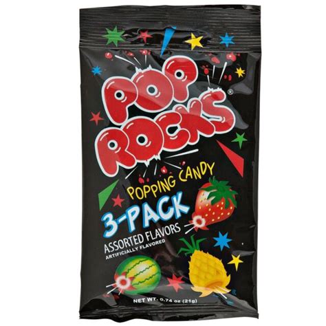 Pop Rocks 3 Pack Popping Rock Candy Assorted Flavors Ebay