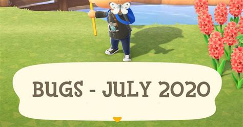 Animal Crossing New Horizons Bugs July List All New Bugs You Can Catch