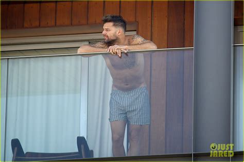 Ricky Martin Goes Shirtless In Only His Boxers Photo Ricky