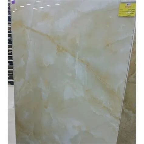 Luxes Beige Onyx Marble Floor Tile Thickness 9 Mm Unit Size 42